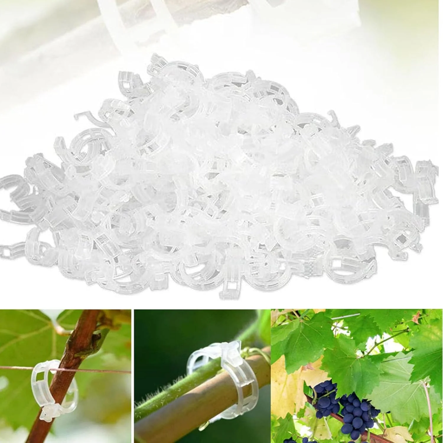 🔥🔥Last Day Sale Tomato Clips, Plastic Trellis Clips